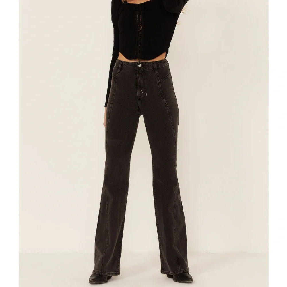 Free People Florence flare jeans EUC - Picture 4 of 7